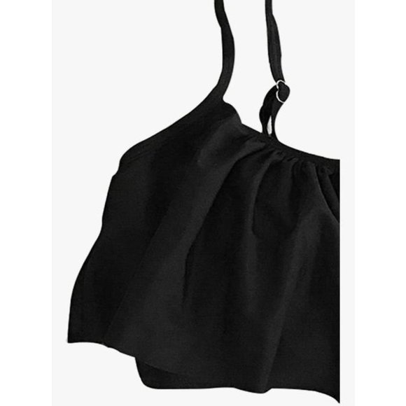 Cupshe Seaside Gale Falbala High Waist Bikini S - Picture 4 of 6